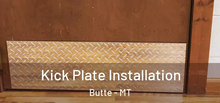 Kick Plate Installation Butte - MT