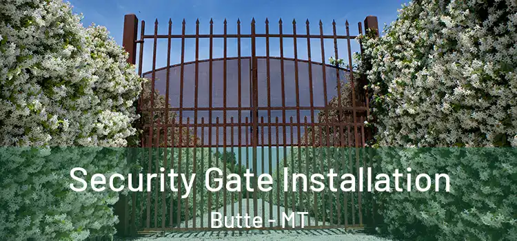 Security Gate Installation Butte - MT